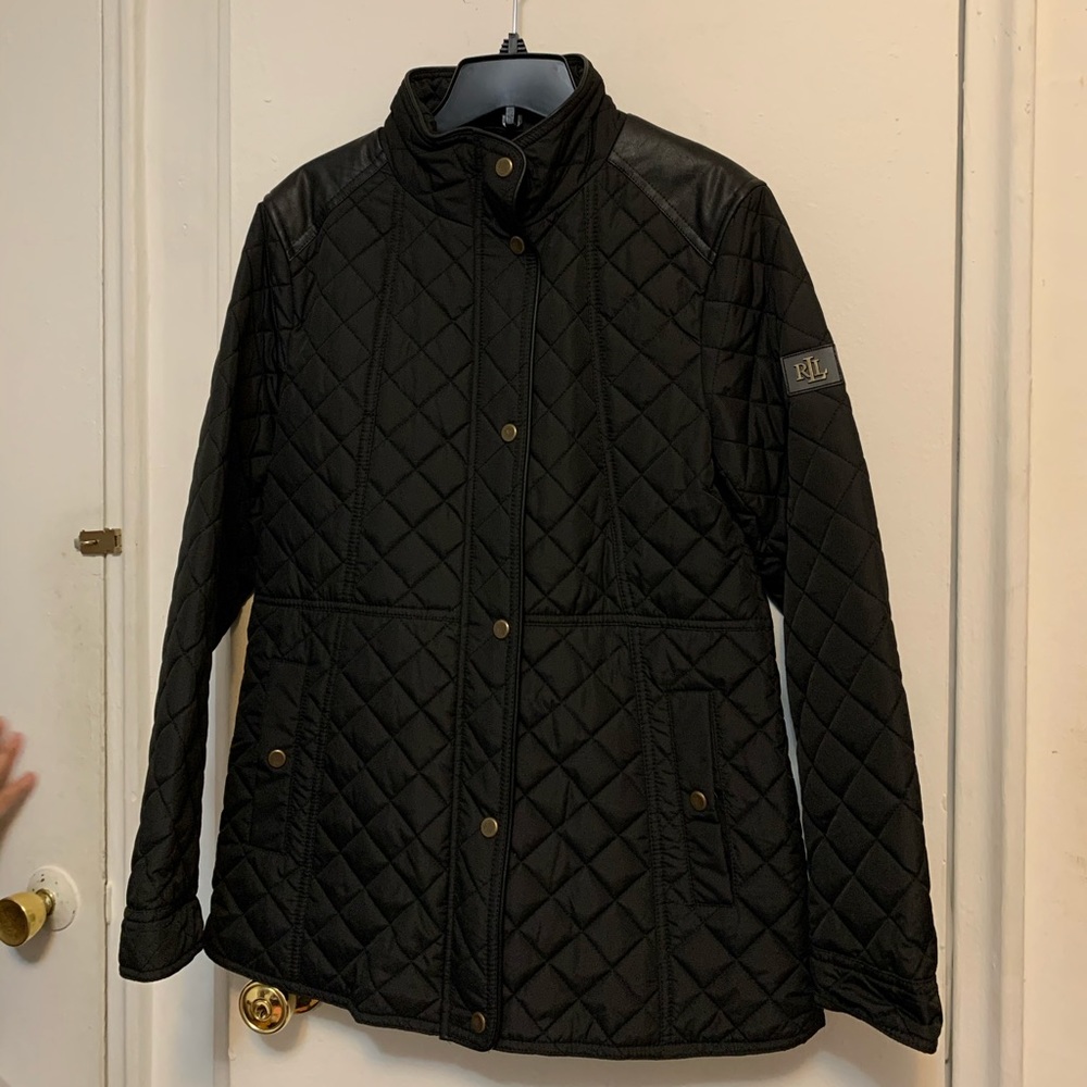 Ralph Lauren  quilted  Jacket .